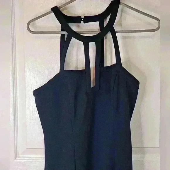 Eliza J sz 8 Blue Strapless Dress - Picture 2 of 9